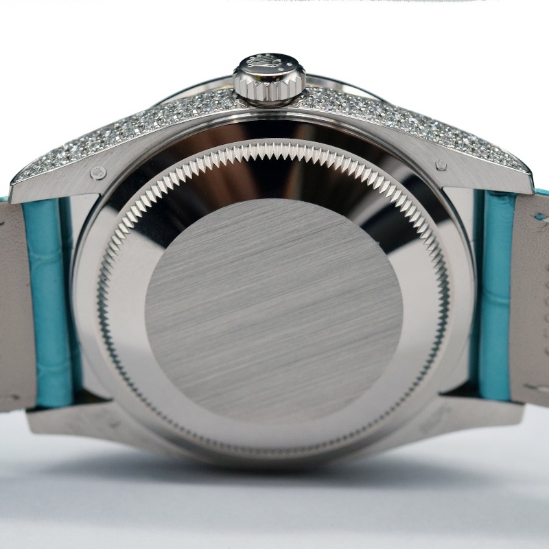 ROLEX/����å��� DAY-DATE 128159RBR Tiffany�ڹ����Ź�߸ˡ�#HK11196