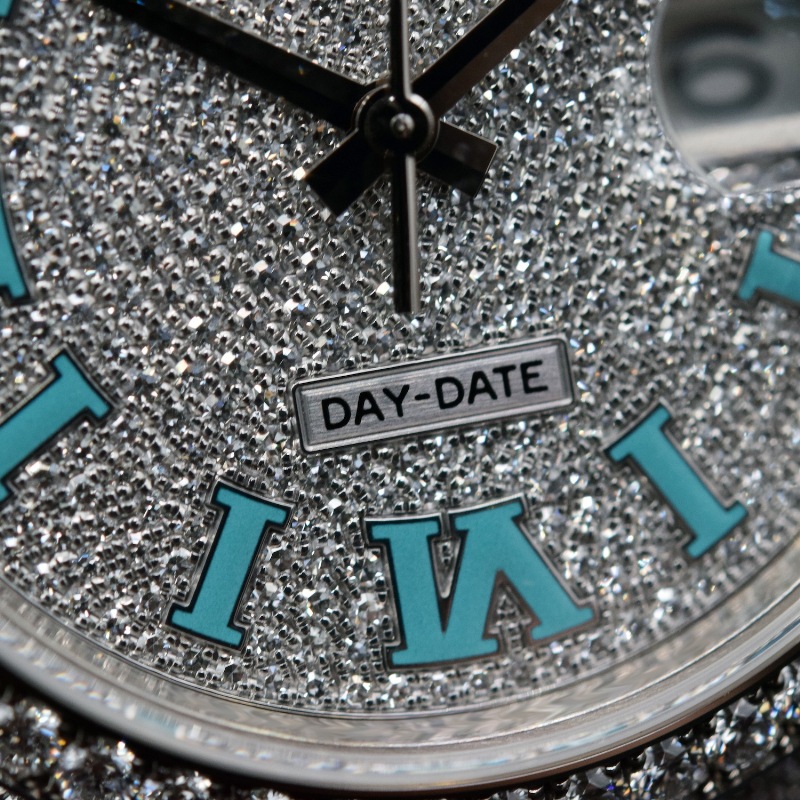 ROLEX/����å��� DAY-DATE 128159RBR Tiffany�ڹ����Ź�߸ˡ�#HK11196