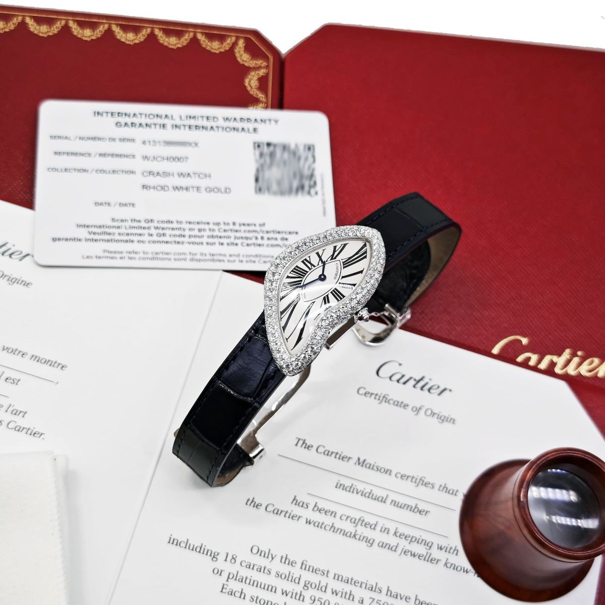 Cartier/ ����ƥ��� ����å��� Crash 4131�ֿ��ܥ�ɡ����ȥ꡼�ȡ�WJCH007 ����15�� �ڹ����Ź�߸ˡ�#HK11446