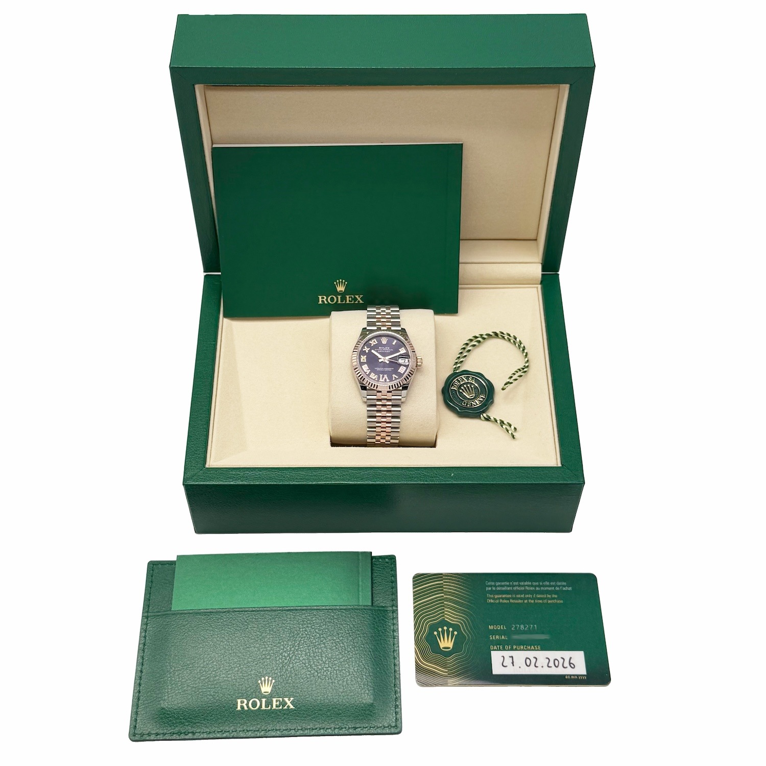 Rolex/����å��� DATEJUST �ǥ��ȥ��㥹�� 278271 18K������������ɡ��������� ��ư�����ӻ��� #HK11741�ڹ����Ź�߸ˡ�