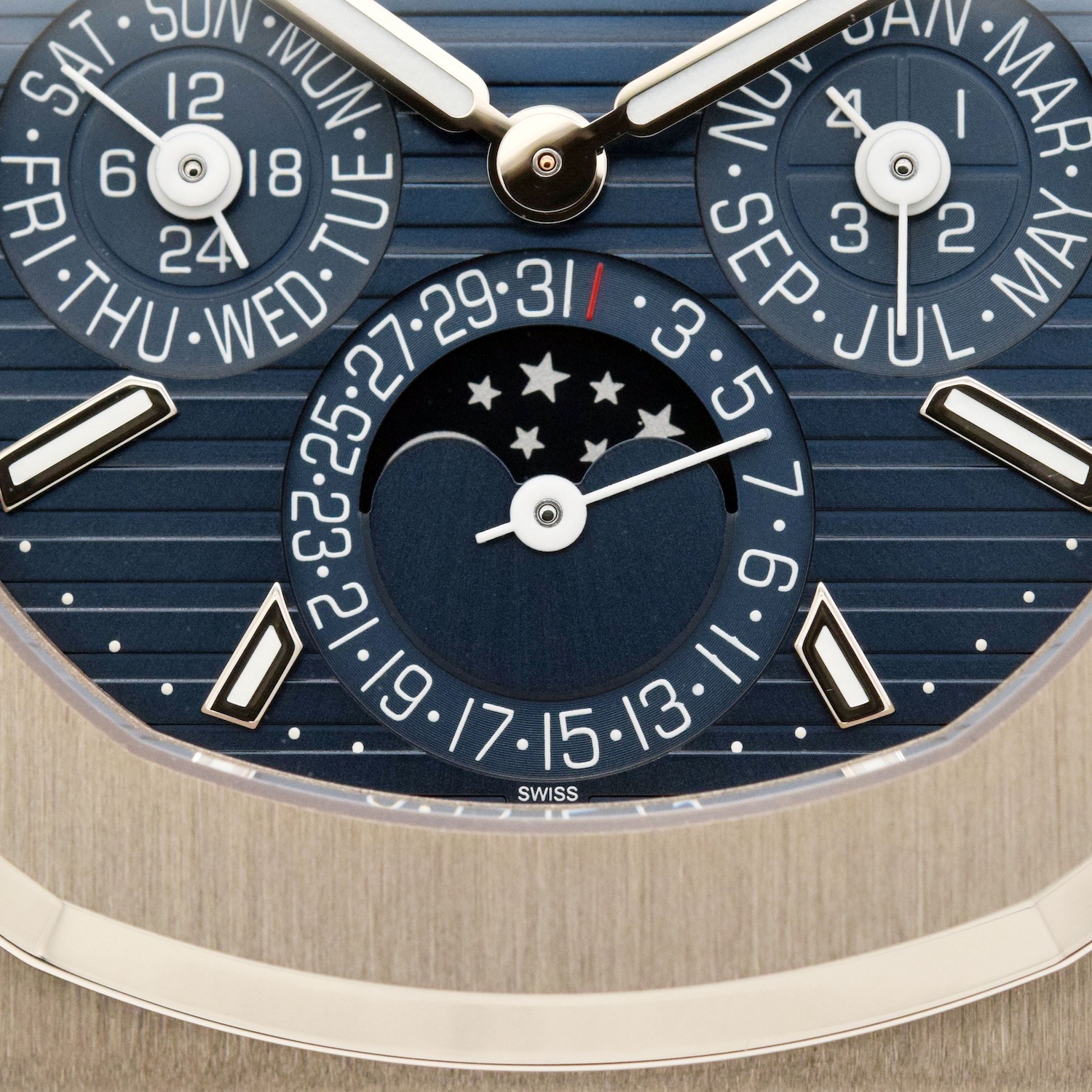 Patek Philippe/�ѥƥå��ե���å� �Ρ��ƥ��饹 5740/1G-001 �ѡ��ڥ��奢�륫������ �ࡼ��ե����� 18KWG #HK11744�ڹ����Ź�߸ˡ�