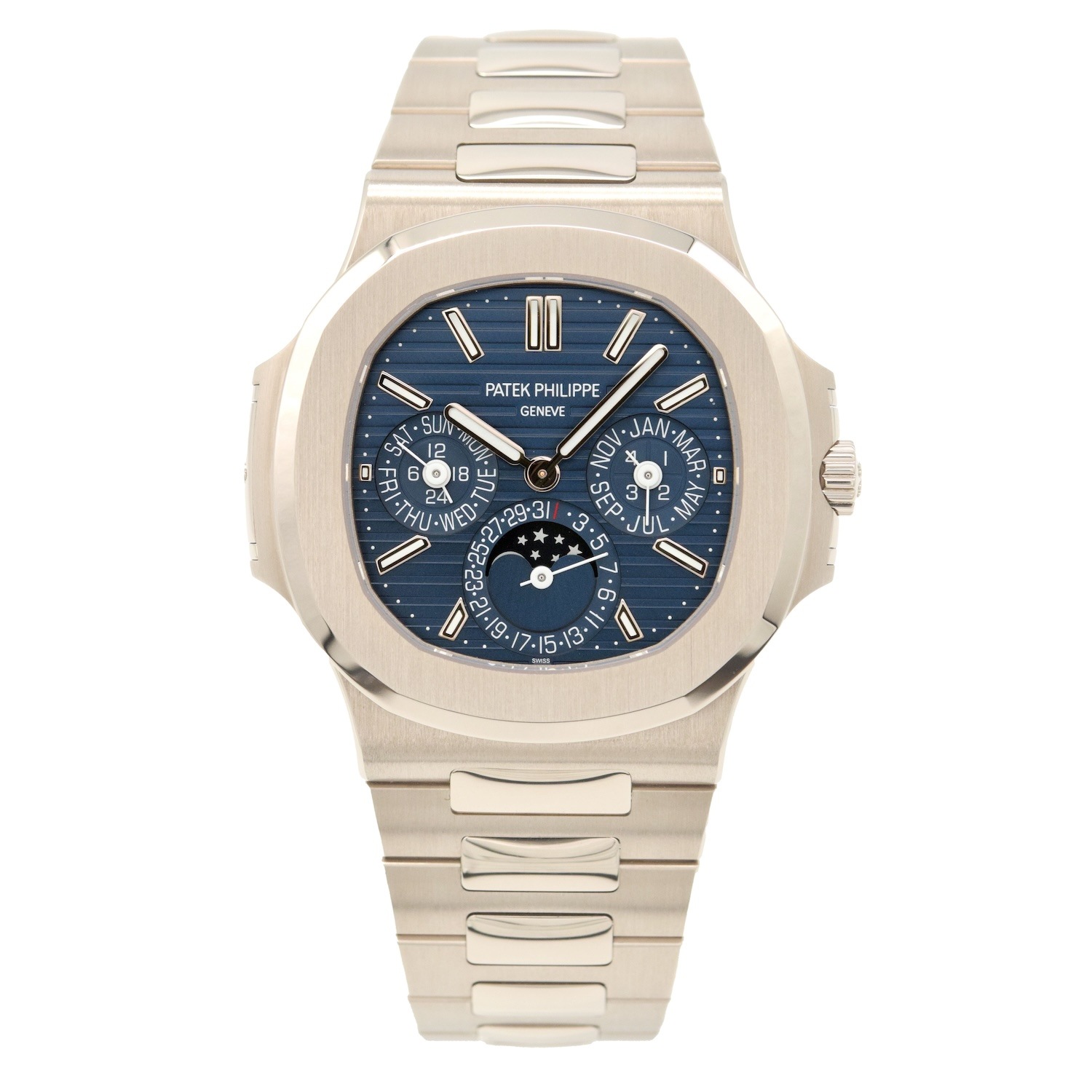 Patek Philippe/�ѥƥå��ե���å� �Ρ��ƥ��饹 5740/1G-001 �ѡ��ڥ��奢�륫������ �ࡼ��ե����� 18KWG #HK11744�ڹ����Ź�߸ˡ�