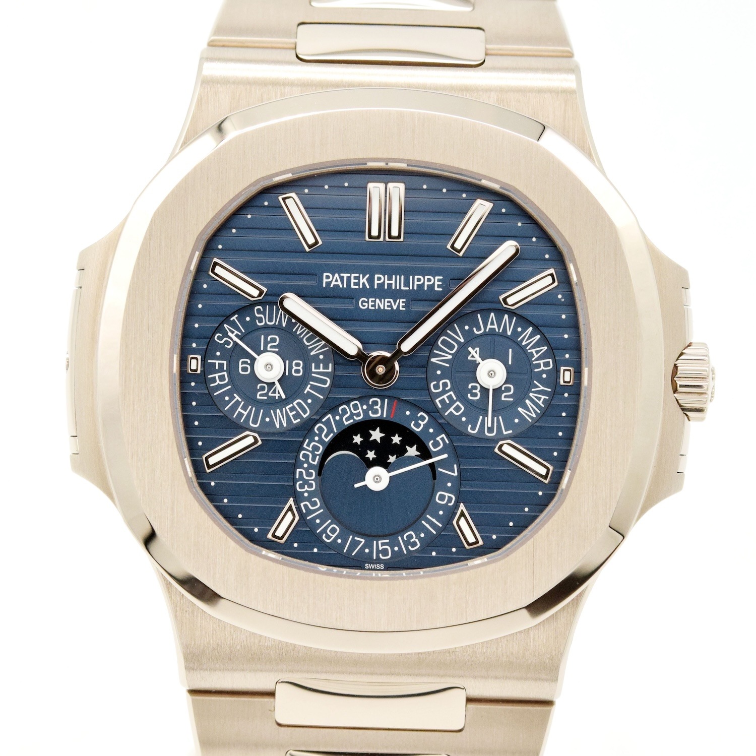 Patek Philippe/�ѥƥå��ե���å� �Ρ��ƥ��饹 5740/1G-001 �ѡ��ڥ��奢�륫������ �ࡼ��ե����� 18KWG #HK11744�ڹ����Ź�߸ˡ�