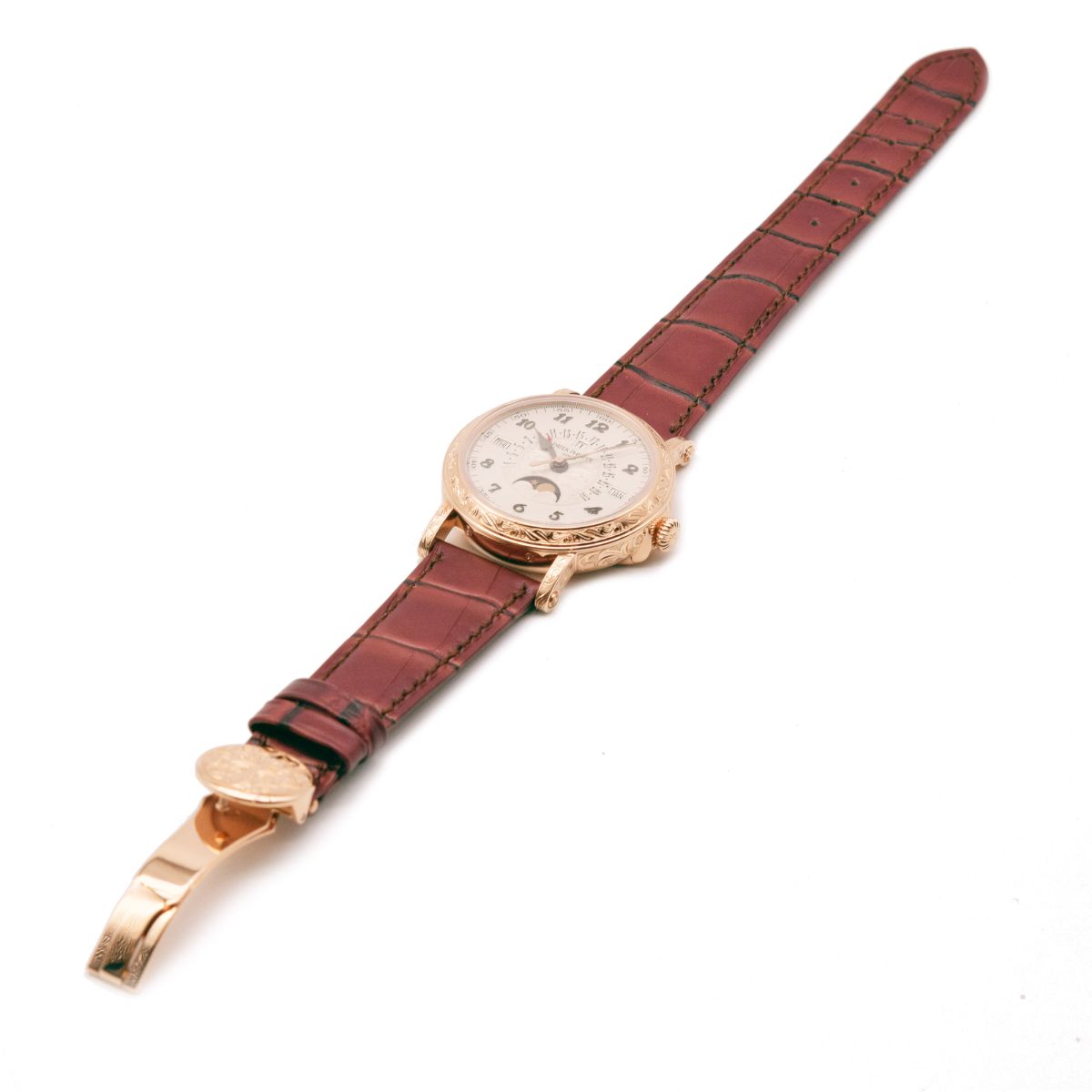 Patek Philippe/�ѥƥå��ե���å� �����ɥ���ץꥱ������� 5160/500R-001 18KRG��С��������� �ѡ��ڥ��奢�륫�������ӻ��� #HK11748�ڹ����Ź�߸ˡ�