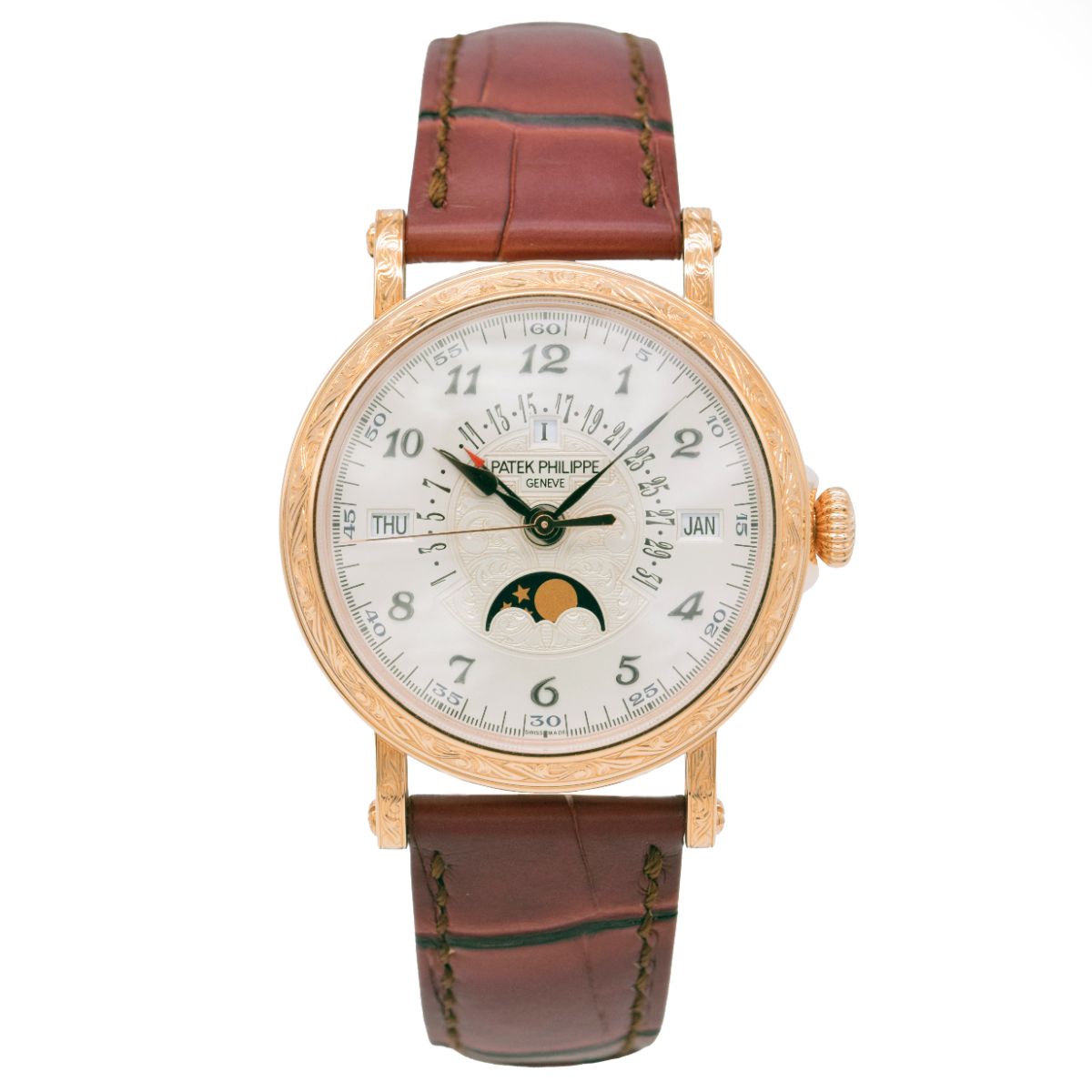 Patek Philippe/�ѥƥå��ե���å� �����ɥ���ץꥱ������� 5160/500R-001 18KRG��С��������� �ѡ��ڥ��奢�륫�������ӻ��� #HK11748�ڹ����Ź�߸ˡ�