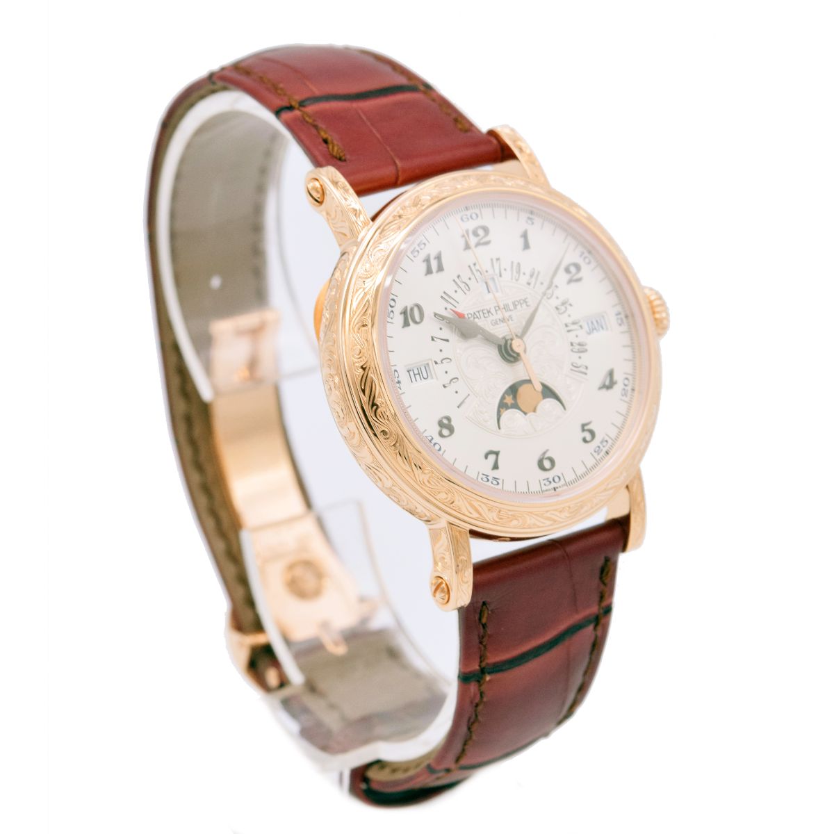 Patek Philippe/�ѥƥå��ե���å� �����ɥ���ץꥱ������� 5160/500R-001 18KRG��С��������� �ѡ��ڥ��奢�륫�������ӻ��� #HK11748�ڹ����Ź�߸ˡ�