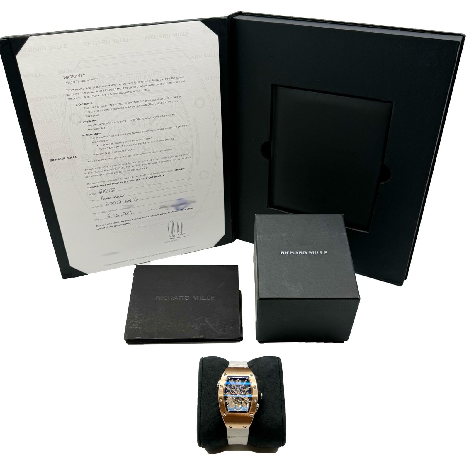 RICHARD MILLE / �ꥷ�㡼��ߥ� RM037 AN RG 18K ������������ɡ�������ȥ�ڹ����Ź�߸ˡ�#HK11663