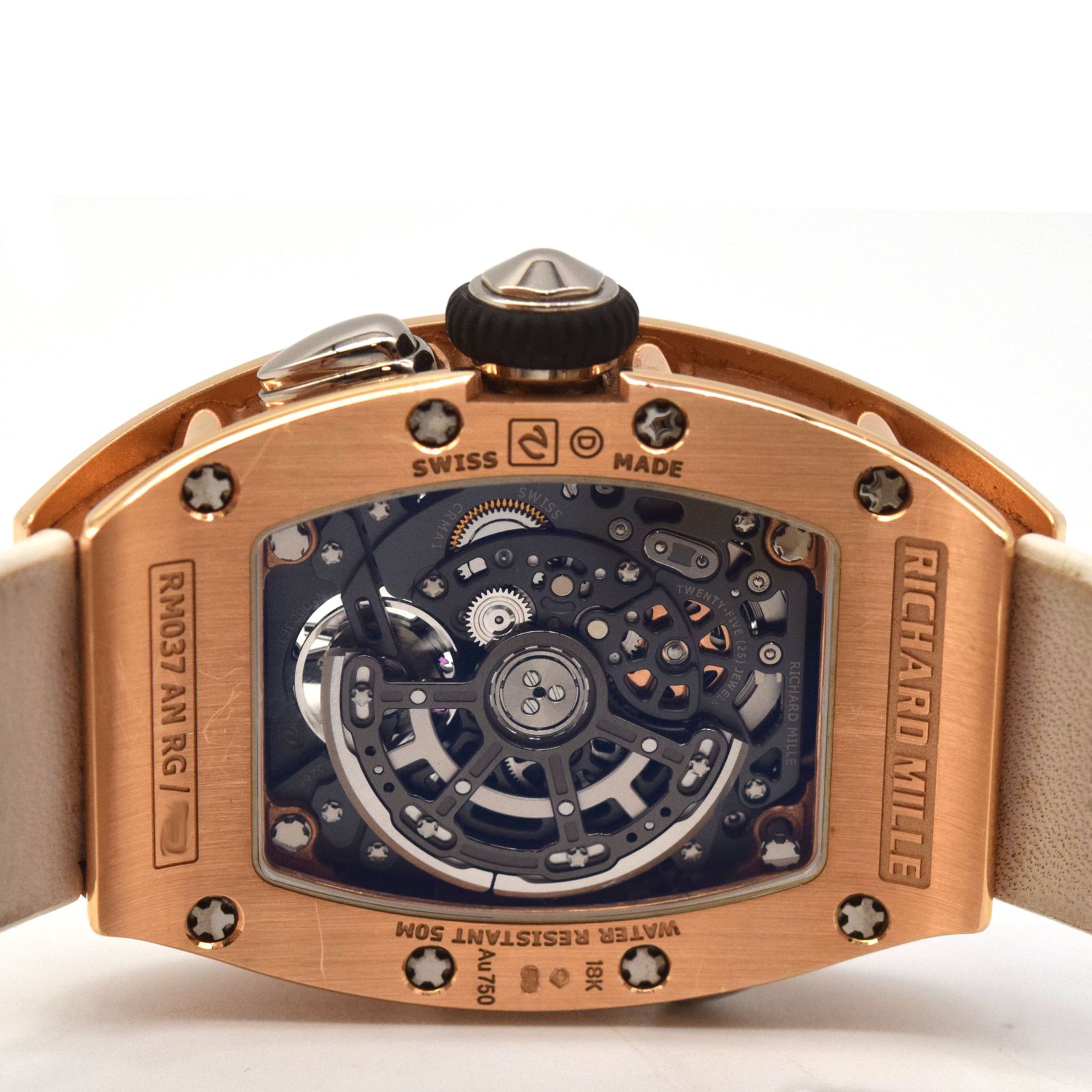 RICHARD MILLE / �ꥷ�㡼��ߥ� RM037 AN RG 18K ������������ɡ�������ȥ�ڹ����Ź�߸ˡ�#HK11663