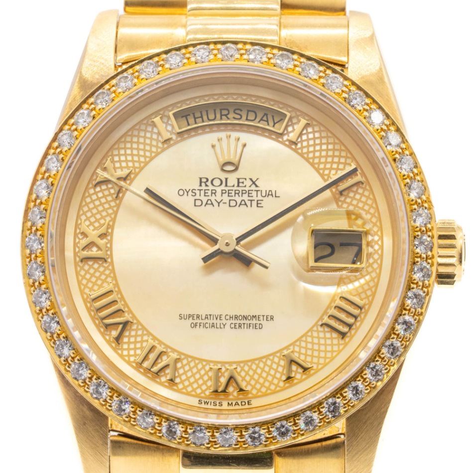 Rolex/����å������ǥ��ǥ���18348 DAYDATE MOP��K18YG��#JP28258