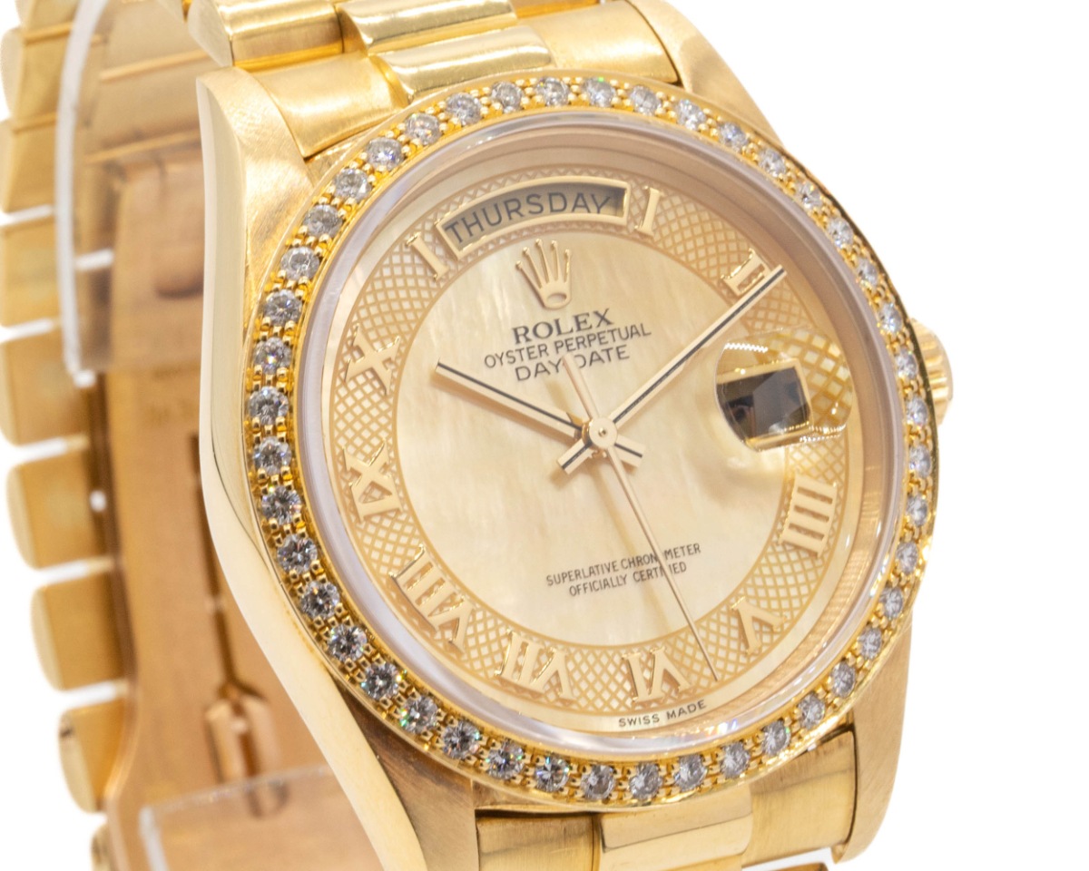 Rolex/����å������ǥ��ǥ���18348 DAYDATE MOP��K18YG��#JP28258