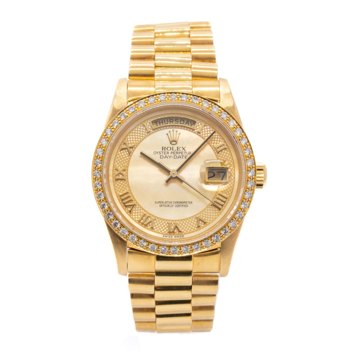Rolex/����å������ǥ��ǥ���18348 DAYDATE MOP��K18YG��#JP28258