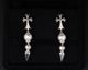 �ڿ���̤���ѡ�CHROME HEARTS/��������ϡ��� x Mikimoto�ߥ���� 18K WG&�����俿�� �������������󥰡��ԥ��� #Jp28813