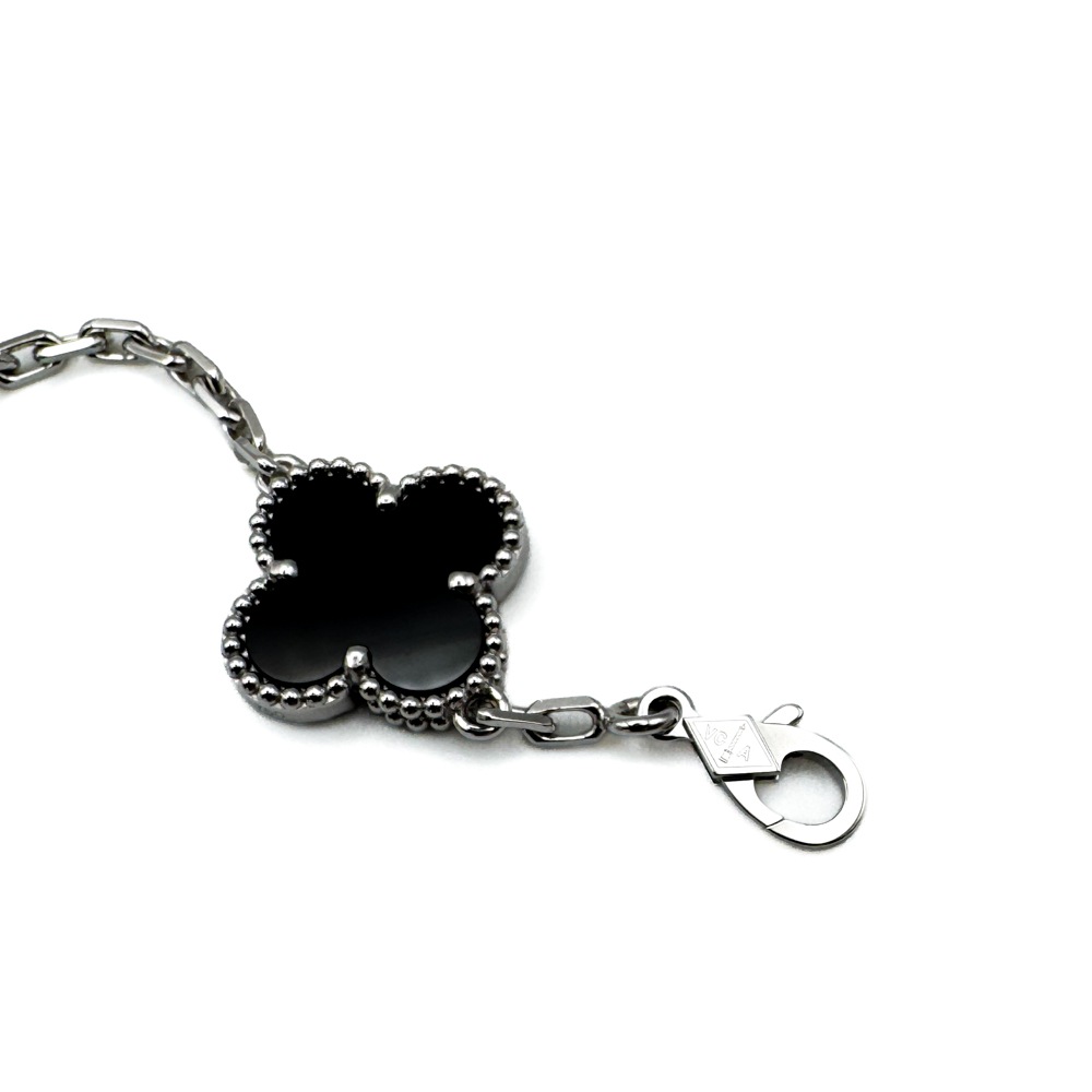 Van Cleef & Arpels/������ ���꡼�ա������ڥ� VCARP2R900 ������ơ��� ����ϥ�֥� �֥쥹��å� 5�ĥ������ 18K WG ���˥��� ��������� #JP28868