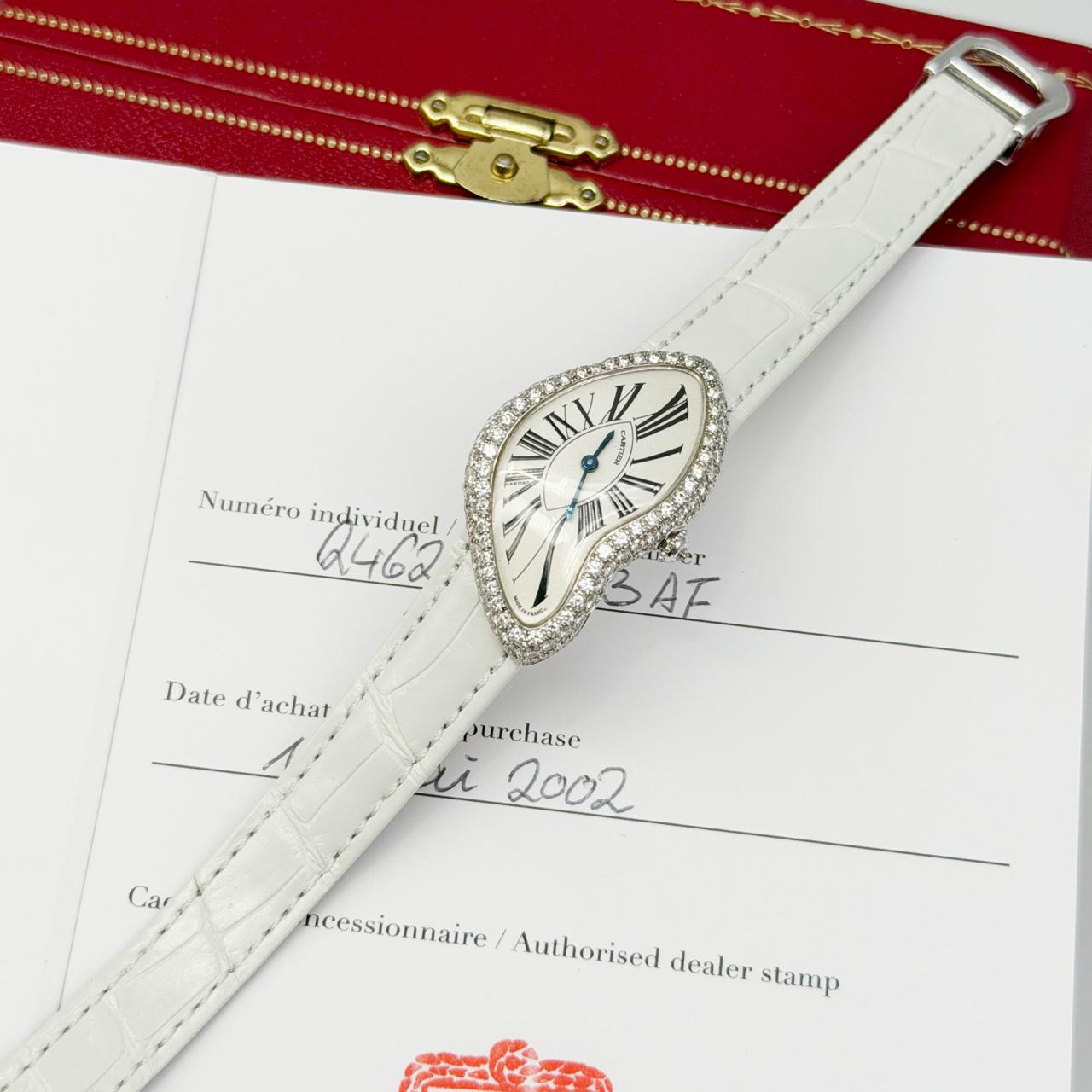 Cartier/����ƥ����֥���å����Crash 2462 18K�ۥ磻�ȥ������ ��������� #HK11775�ڹ����Ź�߸ˡ�