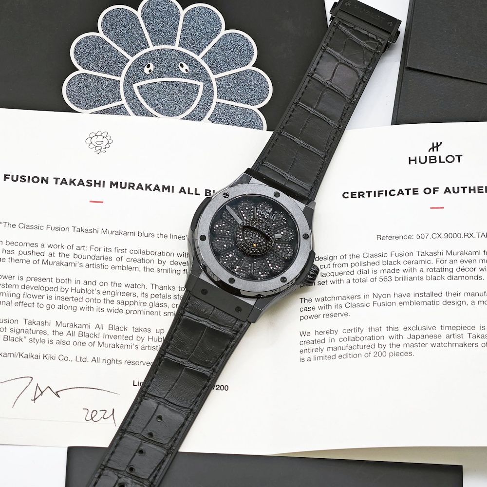 HUBLOT/���֥�  Classic Fusion Takashi Murakami All Black Ceramic 507.CX.9000.RX.TAK21  #HK11456 �ڹ����Ź�߸ˡ�
