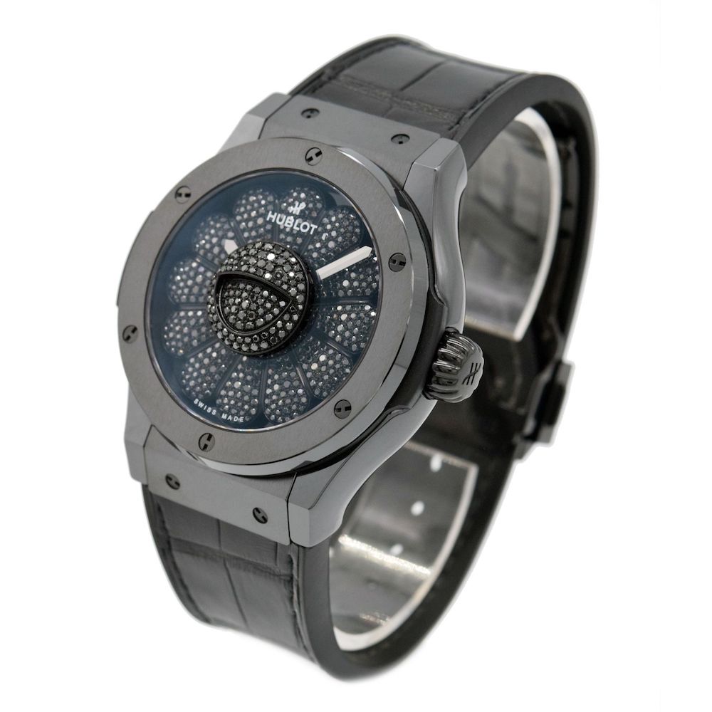 HUBLOT/���֥�  Classic Fusion Takashi Murakami All Black Ceramic 507.CX.9000.RX.TAK21  #HK11456 �ڹ����Ź�߸ˡ�