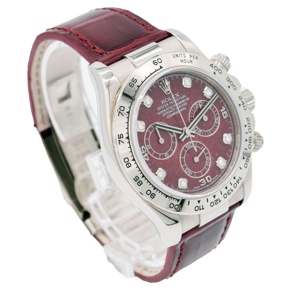 ROLEX/����å������ǥ��ȥ� Daytona �ǥ��ȥ� 116519 P�֡�2001ǯ���� �ۥ磻�ȥ������ ��ư�������Υ���� �����ͥåȥ�åɥ������ ��������ɥ���ǥå��� �ڹ����Ź�߸ˡ�#HK11455