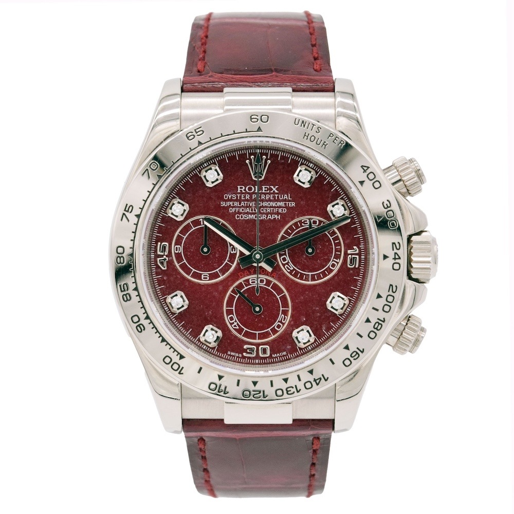 ROLEX/����å������ǥ��ȥ� Daytona �ǥ��ȥ� 116519 P�֡�2001ǯ���� �ۥ磻�ȥ������ ��ư�������Υ���� �����ͥåȥ�åɥ������ ��������ɥ���ǥå��� �ڹ����Ź�߸ˡ�#HK11455