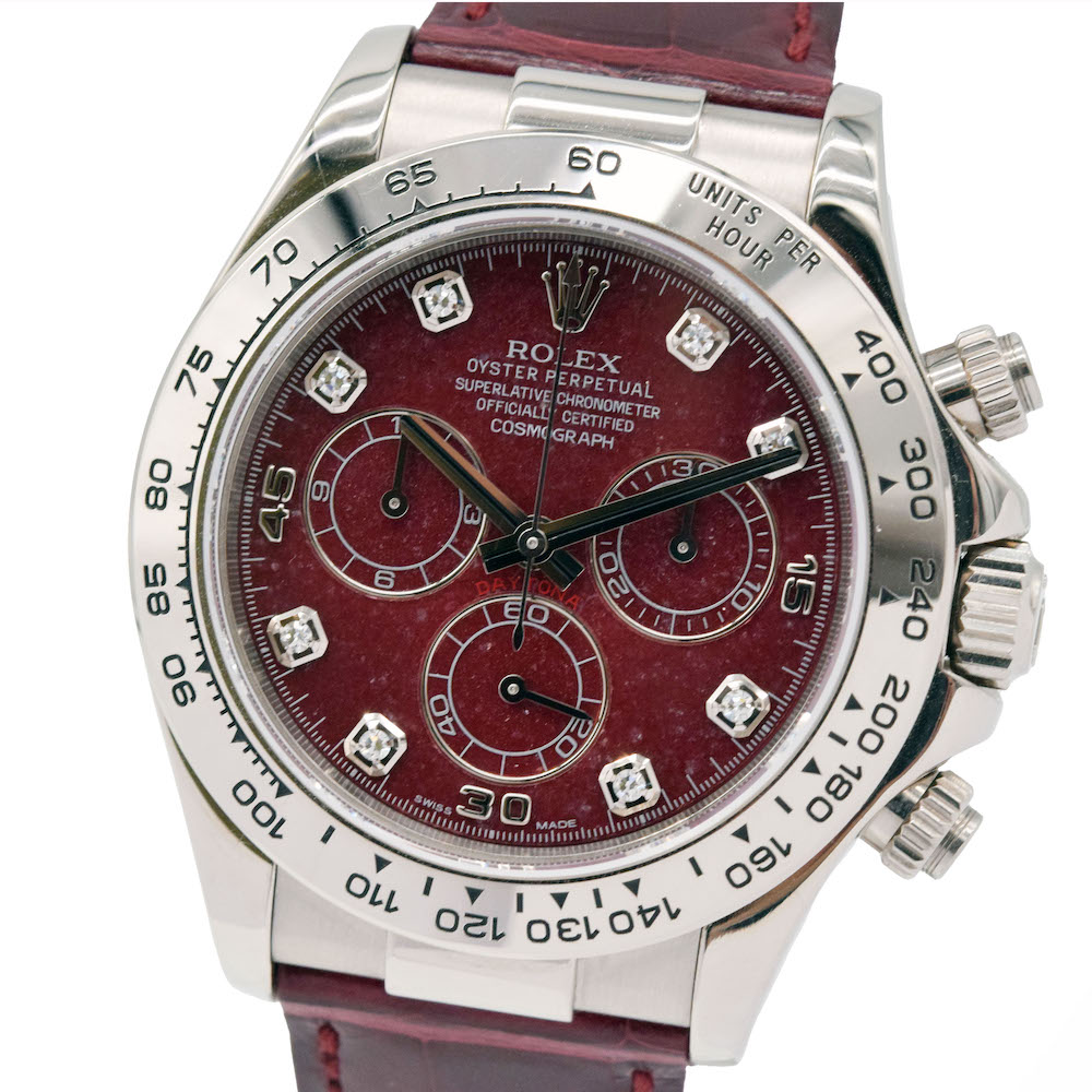 ROLEX/����å������ǥ��ȥ� Daytona �ǥ��ȥ� 116519 P�֡�2001ǯ���� �ۥ磻�ȥ������ ��ư�������Υ���� �����ͥåȥ�åɥ������ ��������ɥ���ǥå��� �ڹ����Ź�߸ˡ�#HK11455