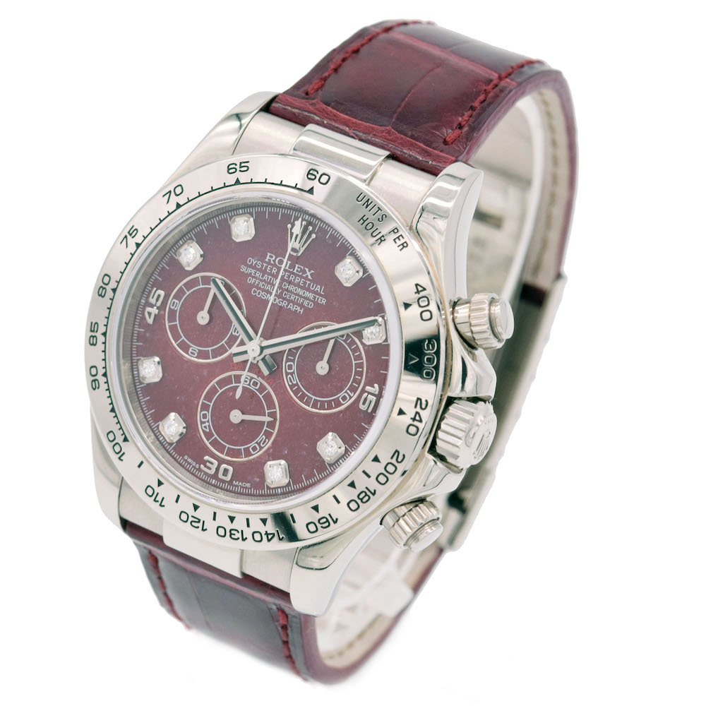 ROLEX/����å������ǥ��ȥ� Daytona �ǥ��ȥ� 116519 P�֡�2001ǯ���� �ۥ磻�ȥ������ ��ư�������Υ���� �����ͥåȥ�åɥ������ ��������ɥ���ǥå��� �ڹ����Ź�߸ˡ�#HK11455