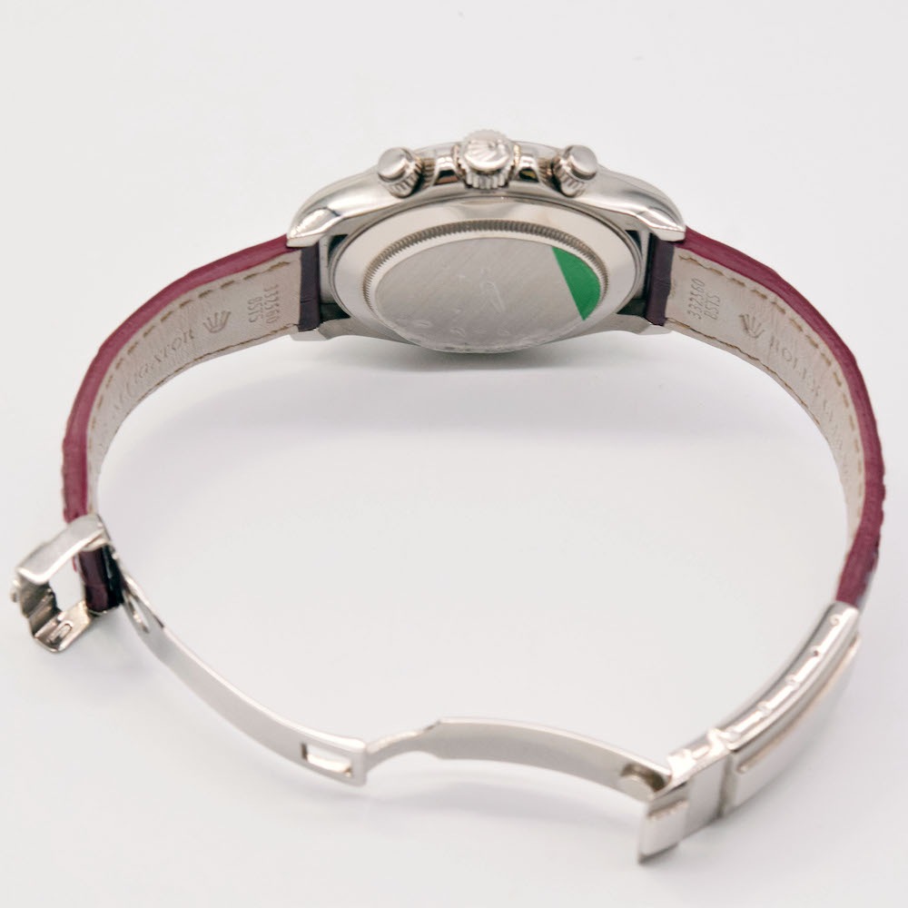 ROLEX/����å������ǥ��ȥ� Daytona �ǥ��ȥ� 116519 P�֡�2001ǯ���� �ۥ磻�ȥ������ ��ư�������Υ���� �����ͥåȥ�åɥ������ ��������ɥ���ǥå��� �ڹ����Ź�߸ˡ�#HK11455