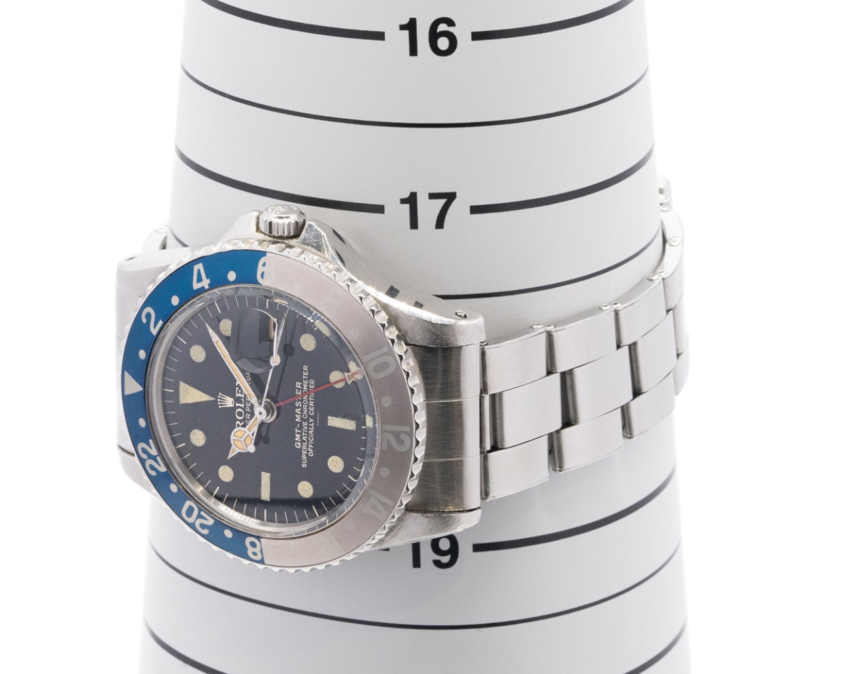 ROLEX/����å��� GMT-Master Ref. 1675, Pepsi Bezel, Gilt Underline Dial with Pointed Crown Guards 1964