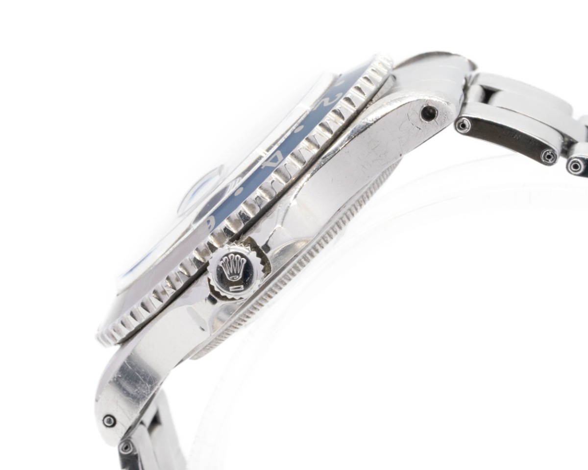 ROLEX/����å��� GMT-Master Ref. 1675, Pepsi Bezel, Gilt Underline Dial with Pointed Crown Guards 1964