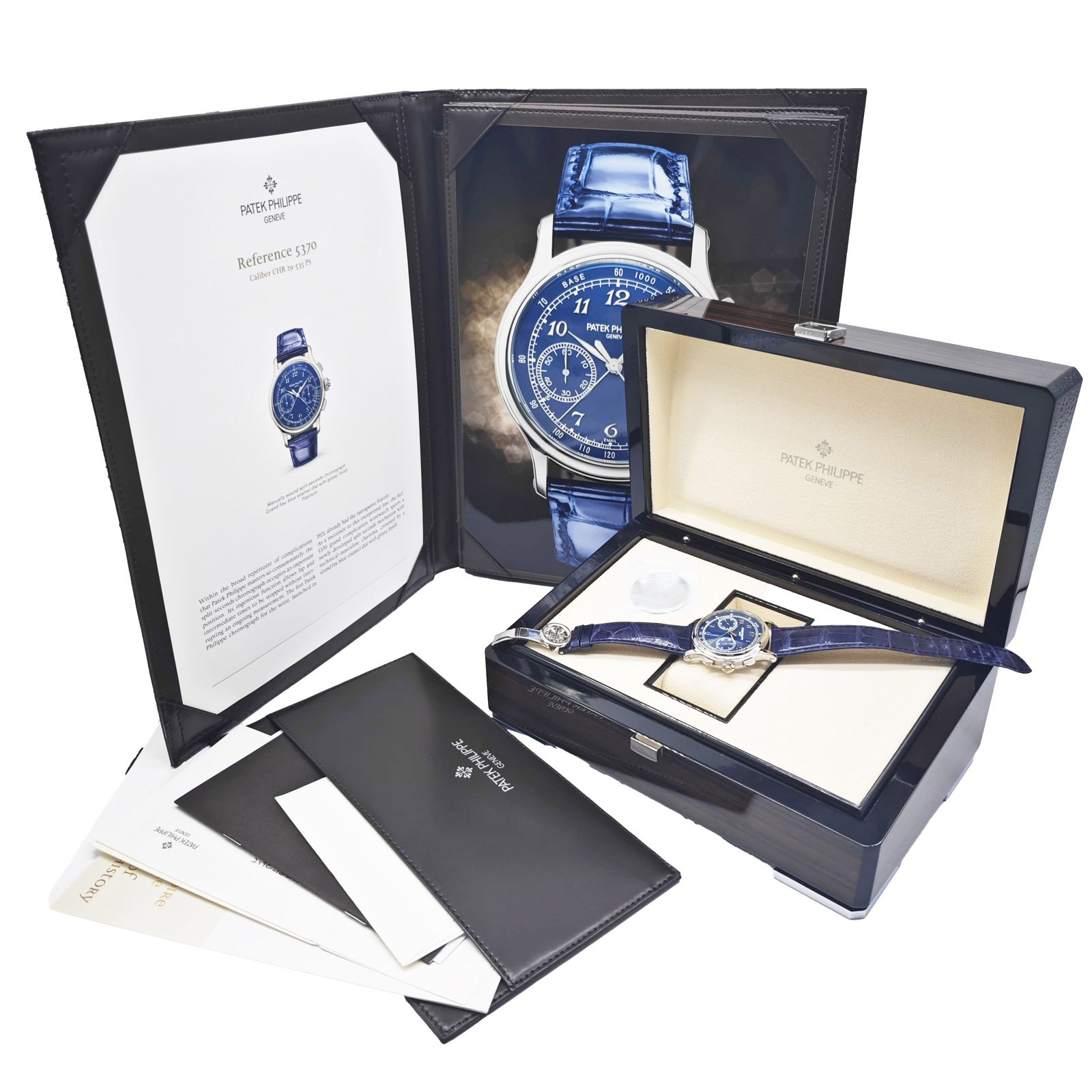 Patek Philippe /�ѥƥå� �ե���å�  �����ɡ�����ץꥱ������� 5370P-011 �֥롼����󡦥ա����ʥ��ʸ���� �ץ���� �괬�� ��ȥ�ѥ�ƥ����Υ���� �ڹ����Ź�߸ˡ�#HK11576