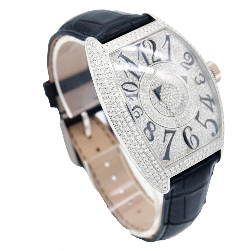 Franck Muller/�ե�󥯥ߥ�顼 Double Mystery  ���֥�ߥ��ƥ꡼ 8880DM 18KWG�ڹ����Ź�߸ˡ�#HK11671D