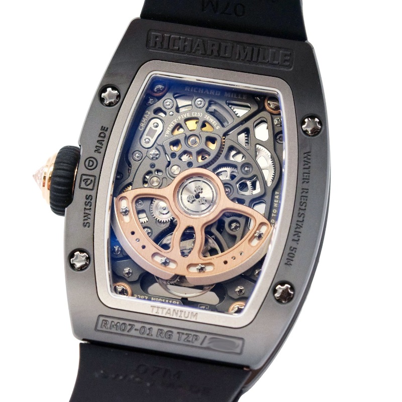 RICHARD MILLE / �ꥷ�㡼�롦�ߥ� RM07-01 RG TZP �֥�å�����ߥå� ��������ɥ��å� �ӻ���#HK11782X�ڹ����Ź�߸ˡ�