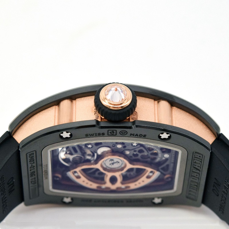 RICHARD MILLE / �ꥷ�㡼�롦�ߥ� RM07-01 RG TZP �֥�å�����ߥå� ��������ɥ��å� �ӻ���#HK11782X�ڹ����Ź�߸ˡ�