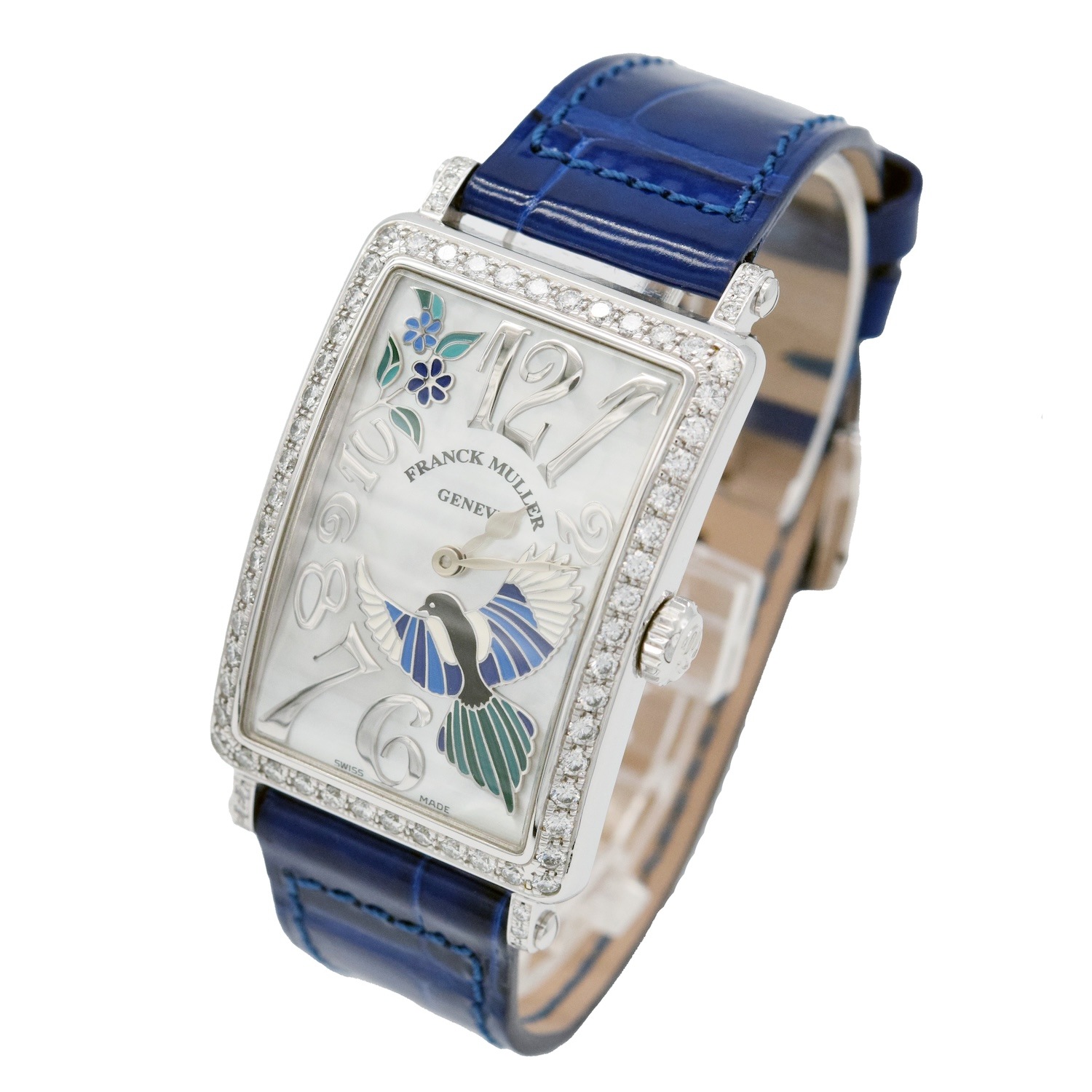 Franck Muller/�ե�󥯥ߥ�顼 Long Island ���󥰥������� Happy Mugpie �ϥåԡ��ޥ��ѥ� 952 QZ REL BU MOP D 1R 88�ܸ��� �ڹ����Ź�߸ˡ�#HK11672D