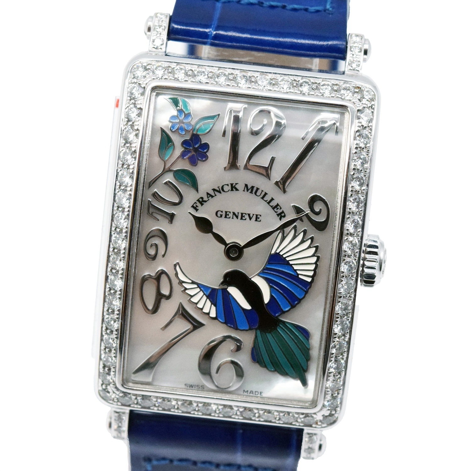 Franck Muller/�ե�󥯥ߥ�顼 Long Island ���󥰥������� Happy Mugpie �ϥåԡ��ޥ��ѥ� 952 QZ REL BU MOP D 1R 88�ܸ��� �ڹ����Ź�߸ˡ�#HK11672D