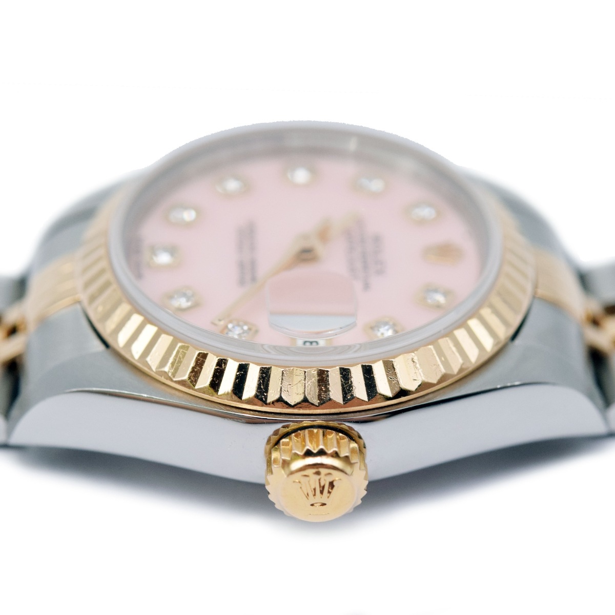 Rolex/����å��� dayjust �ǥ��ȥ��㥹��79173G  YGxSS �ԥ󥯥��ѡ���ʸ���� 10P������  #JP28291