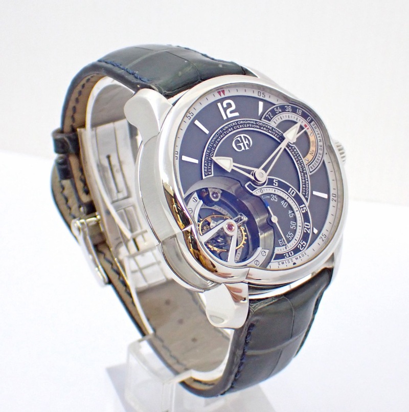 GREUBEL FORSEY/롼٥롦ե륻 ֥ƥå Tourbillon 24 Secondes Asymetrique ڹŹ߸ˡ#HK11239   