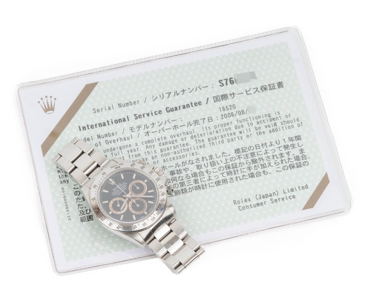 ROLEX/����å������ǥ��ȥʡ�16520��DAYTONA Patrizzi��#HK11395