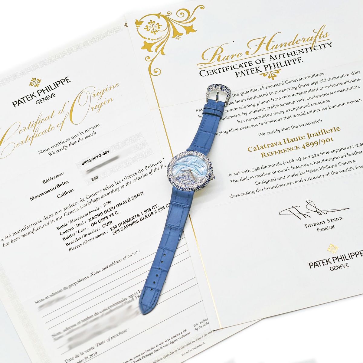 Patek Philippe / �ѥƥå� CALATRAV ����ȥ�� 4899/901G-001 �ۥ磻�ȥ�����ɥ�������� #HK11469�ڹ����Ź�߸ˡ�