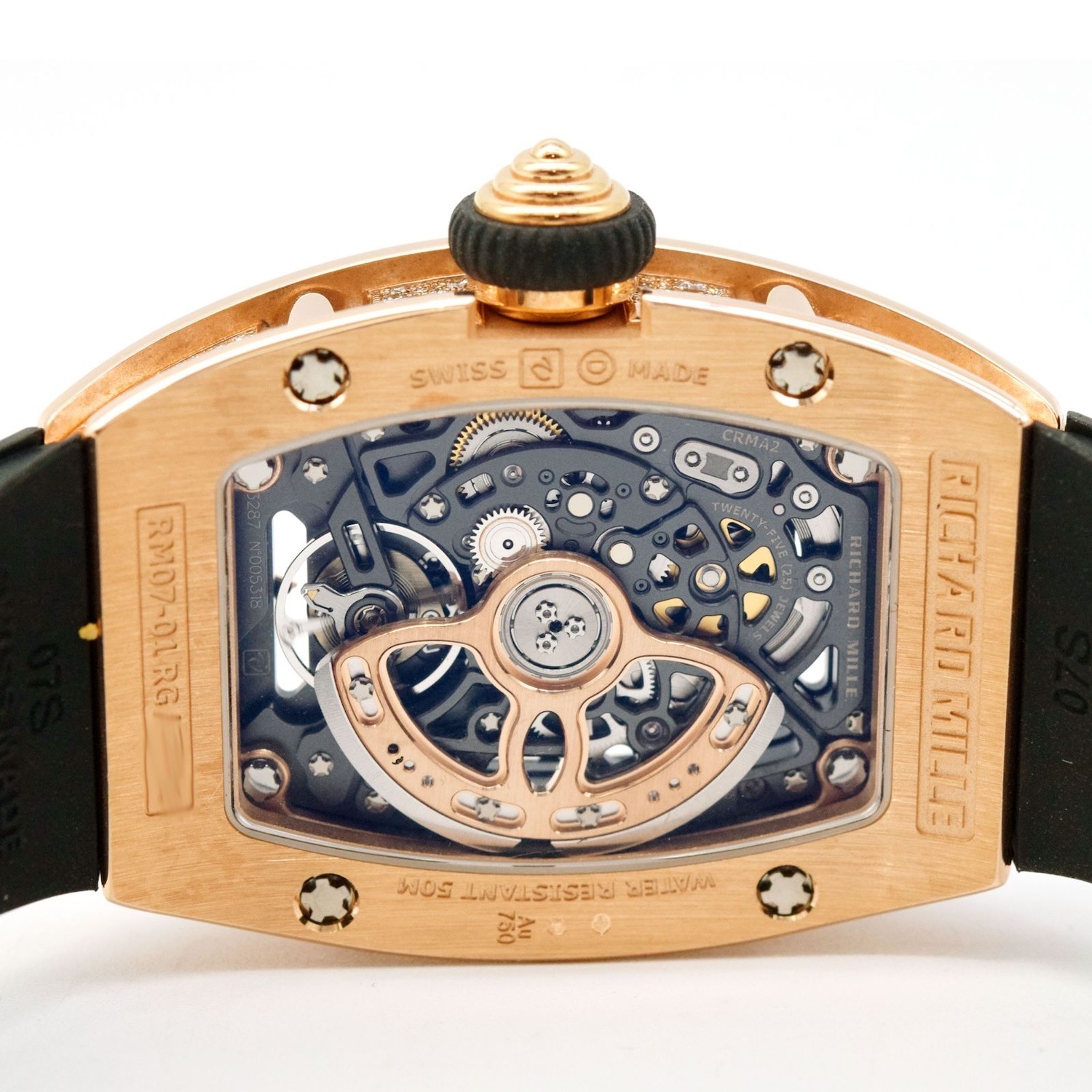 RICHARD MILLE/�ꥷ�㡼�� �ߥ� RM07-01 RG 18K �ڹ����Ź�߸ˡ�#HK11688