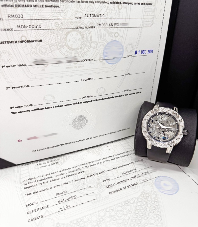 Richard Mille/ �ꥷ�㡼�� �ߥ� RM 033�ڹ����Ź�߸ˡ�#HK11219 