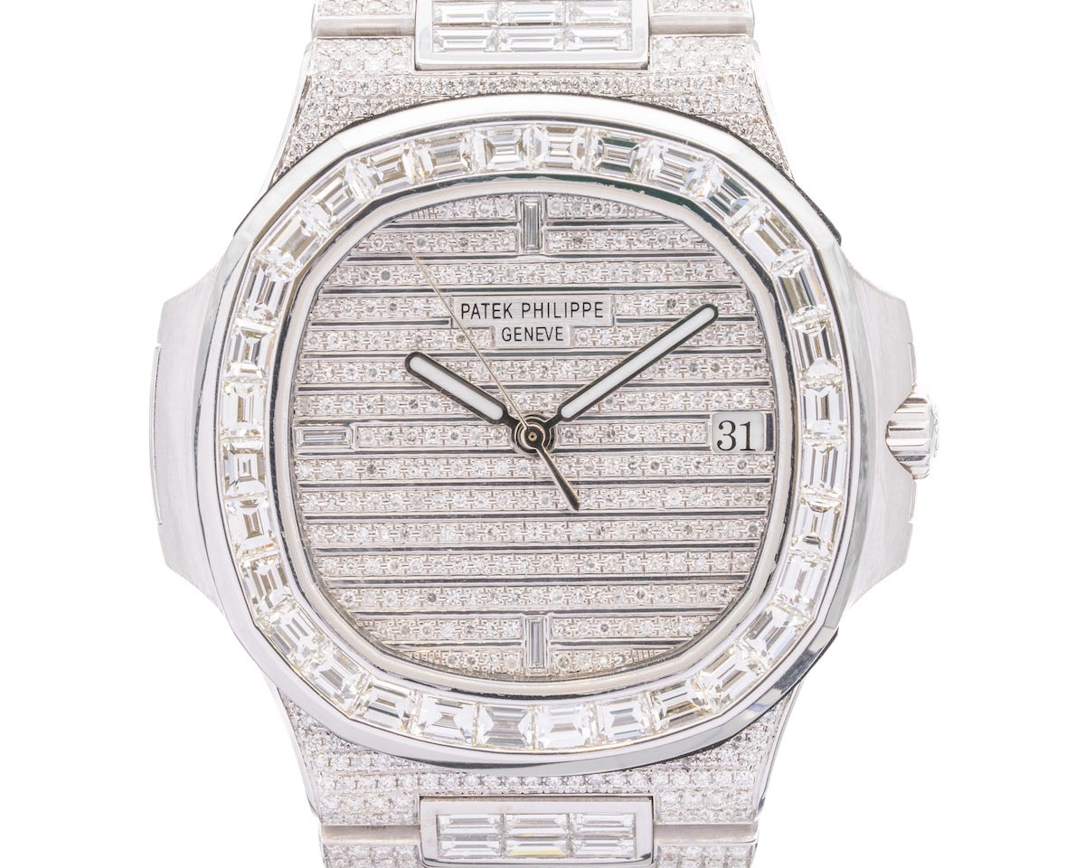 �ڥ��������PATEK PHILIPPE/�ѥƥå��ե���å� Nautilus �Ρ����饹 5719G/10G ���ե��������� �������४������ �ӻ��� #jp27276