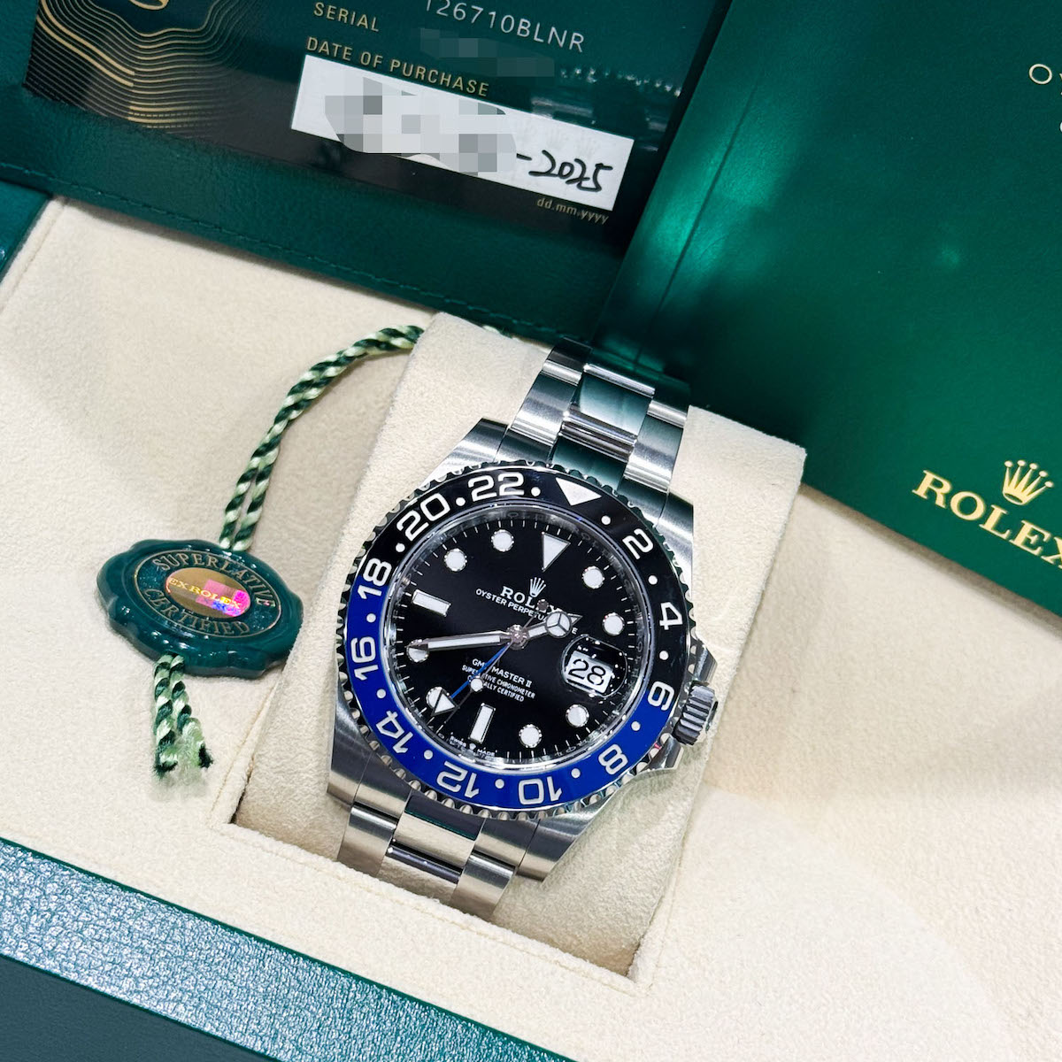 ROLEX/����å�����GMT-Master�� 126710BLNR  #JP