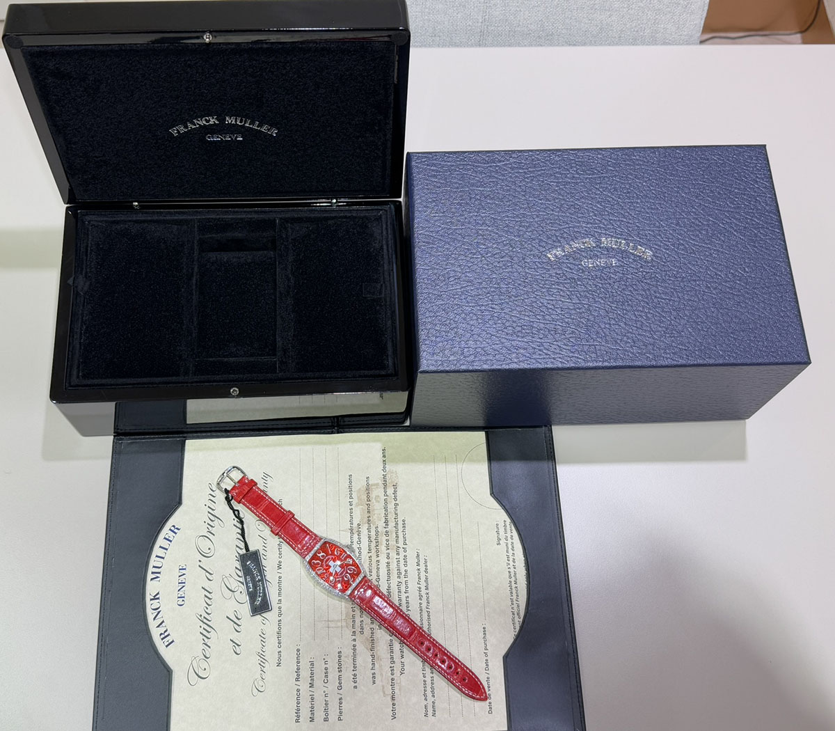 FRANCK MULLER/�ե�󥯥ߥ�顼 5850 CH D TTL SWL WG Crazy hours   #JP28461