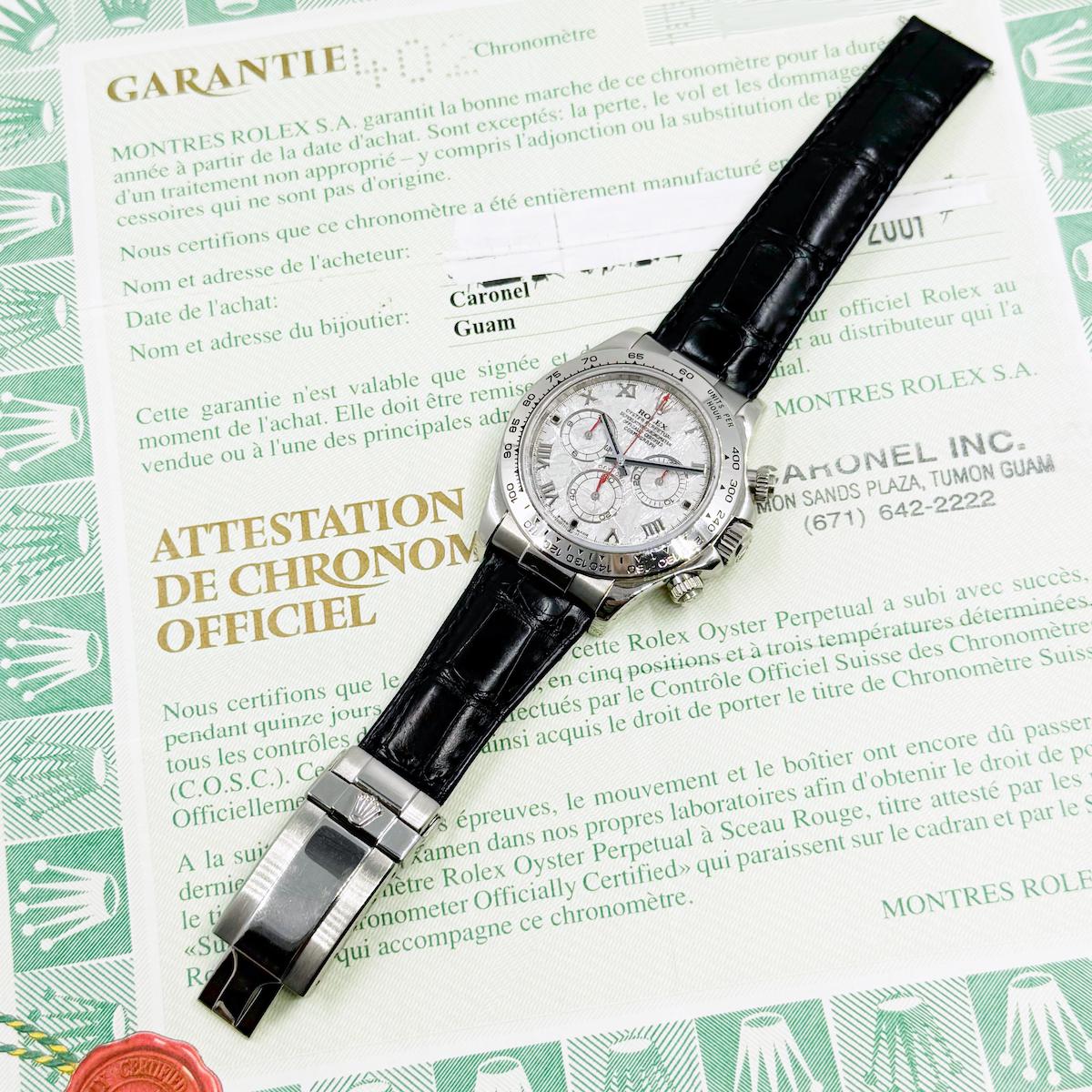 ROLEX/����å��� 116519 Daytona Meteorite Dial P�֡ڹ����Ź�߸ˡ�#HK11455
