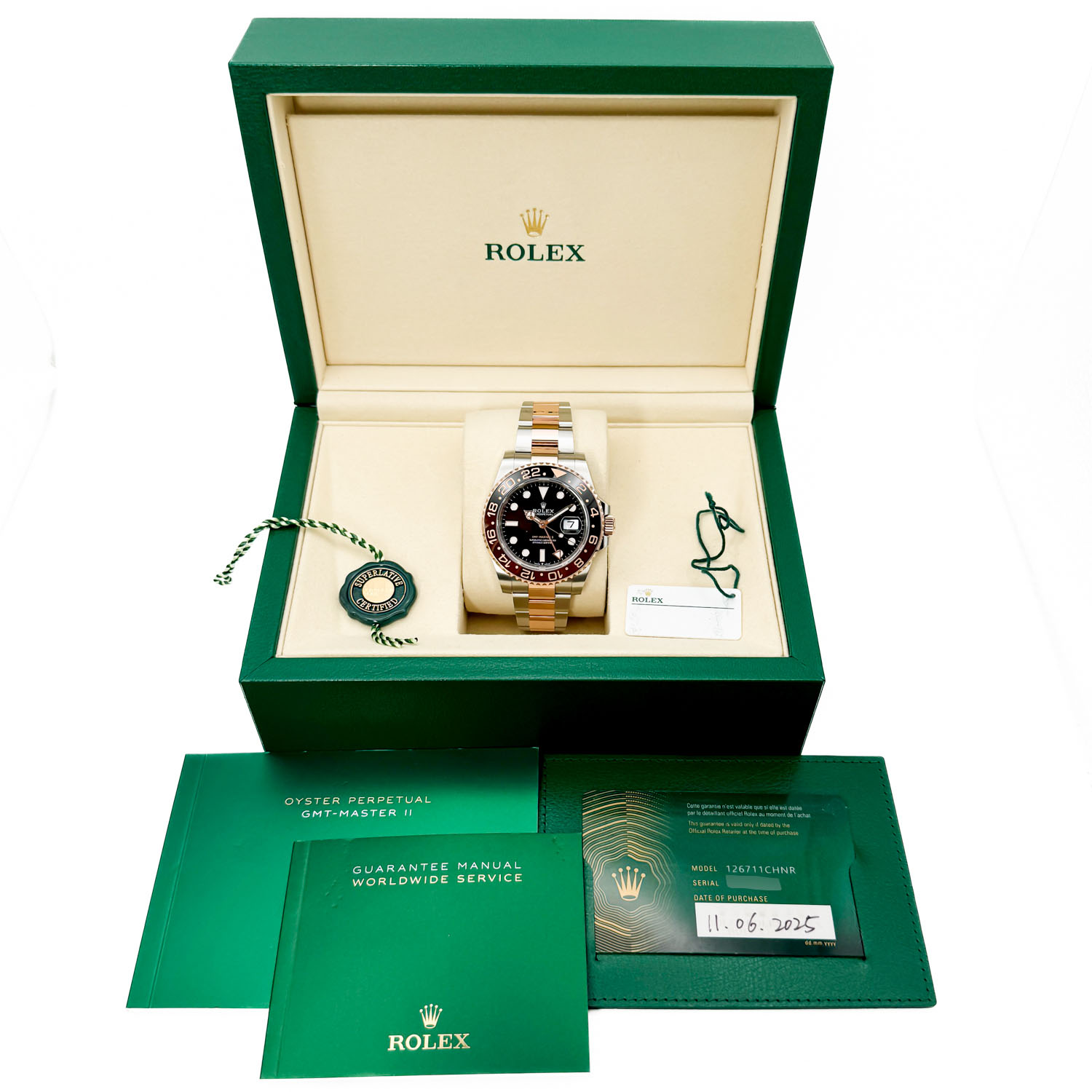 ROLEX/����å�����GMT-Master�� 126711CHNR #Bw01255