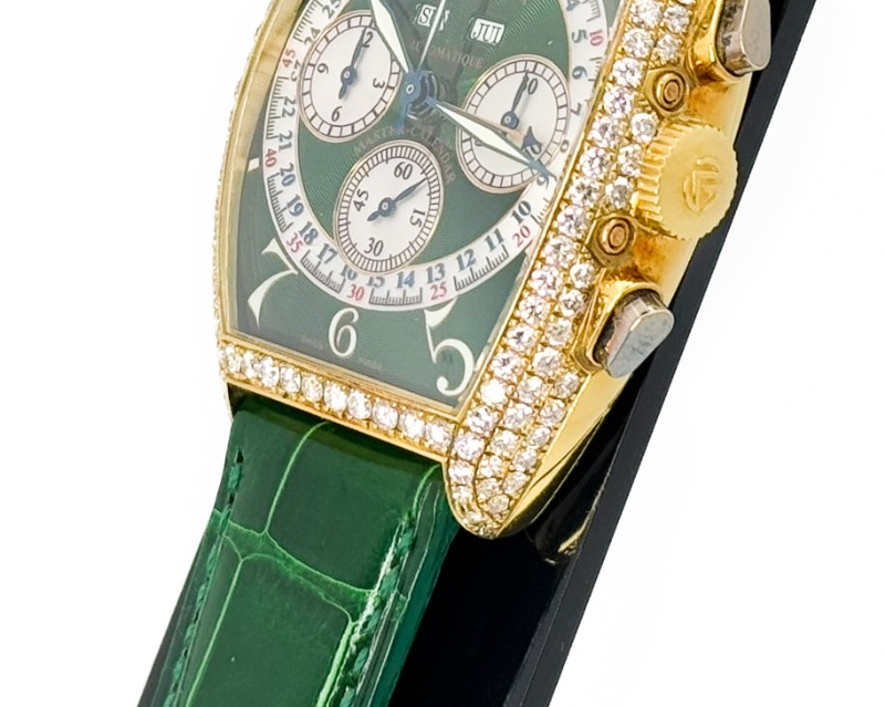 FRANCK MULLER/�ե�󥯥ߥ�顼6850 CC MC DA1N Cintrée Curvex  Magnum Chronograph #JP28463