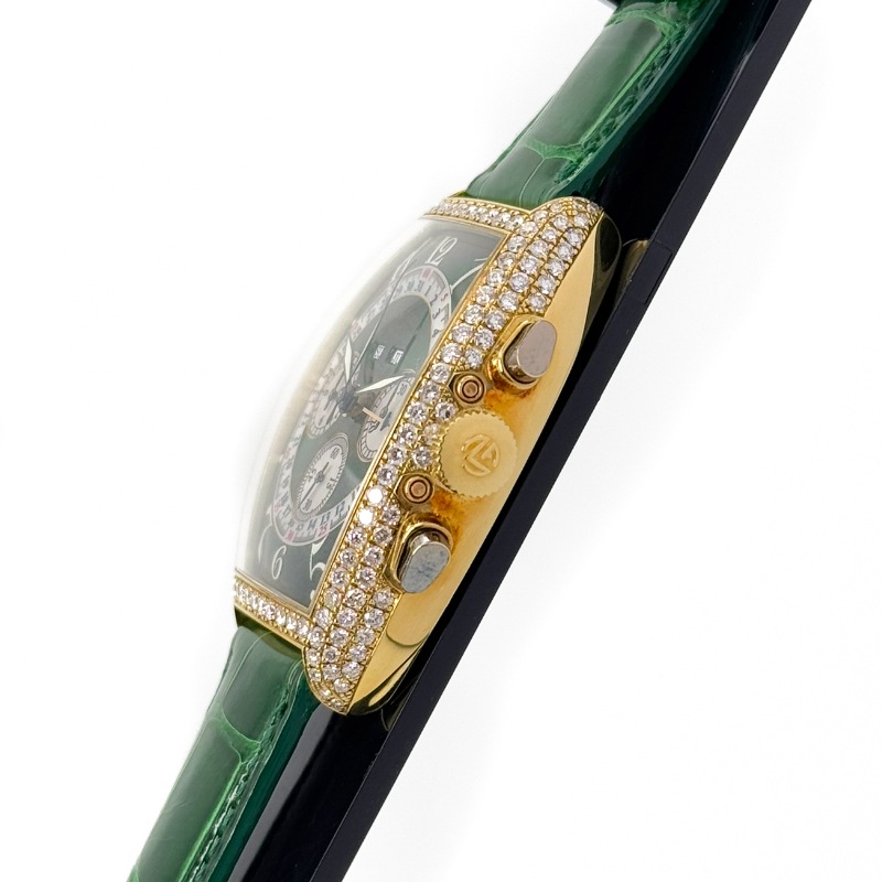 FRANCK MULLER/�ե�󥯥ߥ�顼6850 CC MC DA1N Cintrée Curvex  Magnum Chronograph #JP28463