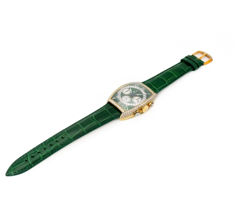 FRANCK MULLER/�ե�󥯥ߥ�顼6850 CC MC DA1N Cintrée Curvex  Magnum Chronograph #JP28463