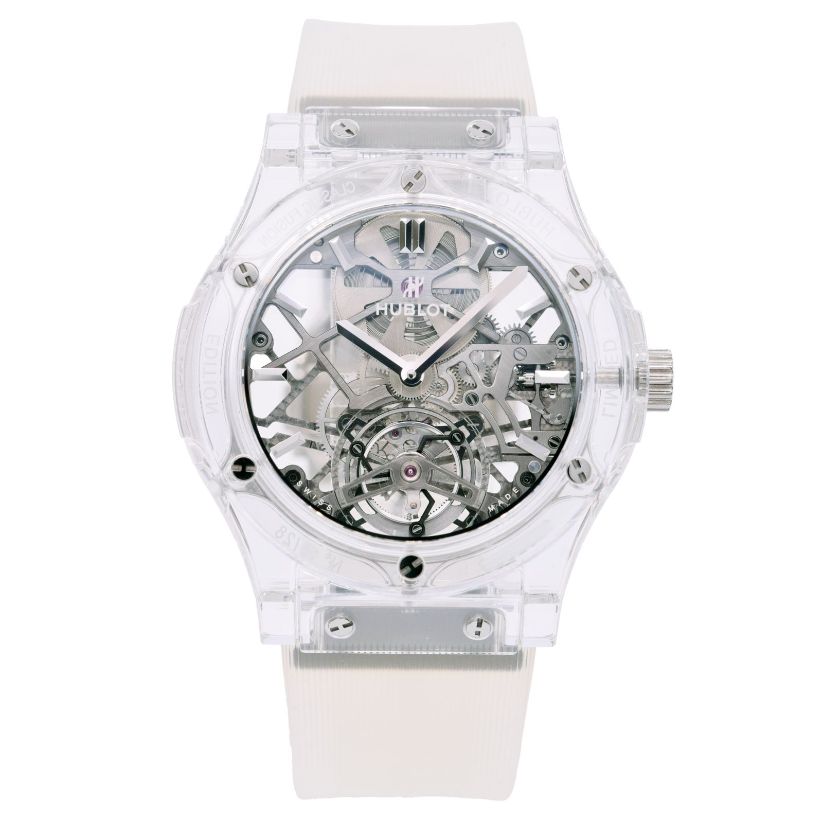 Hublot / ���֥� ���饷�å����ե塼����� �ȥ�����ӥ�� ���ե����� YOSHIDA���ڥ����505.JX.0120.RT.YOS18 28�ܸ��� �ڹ����Ź�߸ˡ�#HK11408