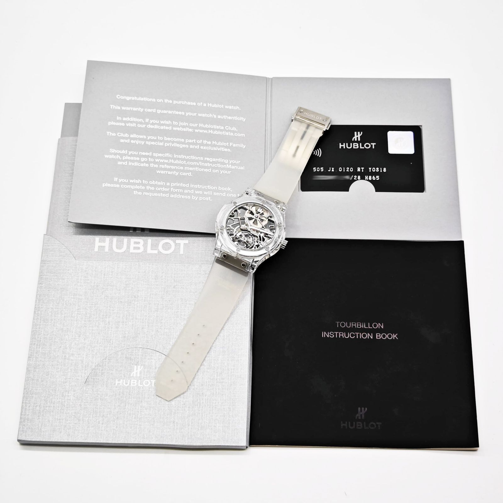 Hublot / ���֥� ���饷�å����ե塼����� �ȥ�����ӥ�� ���ե����� YOSHIDA���ڥ����505.JX.0120.RT.YOS18 28�ܸ��� �ڹ����Ź�߸ˡ�#HK11408