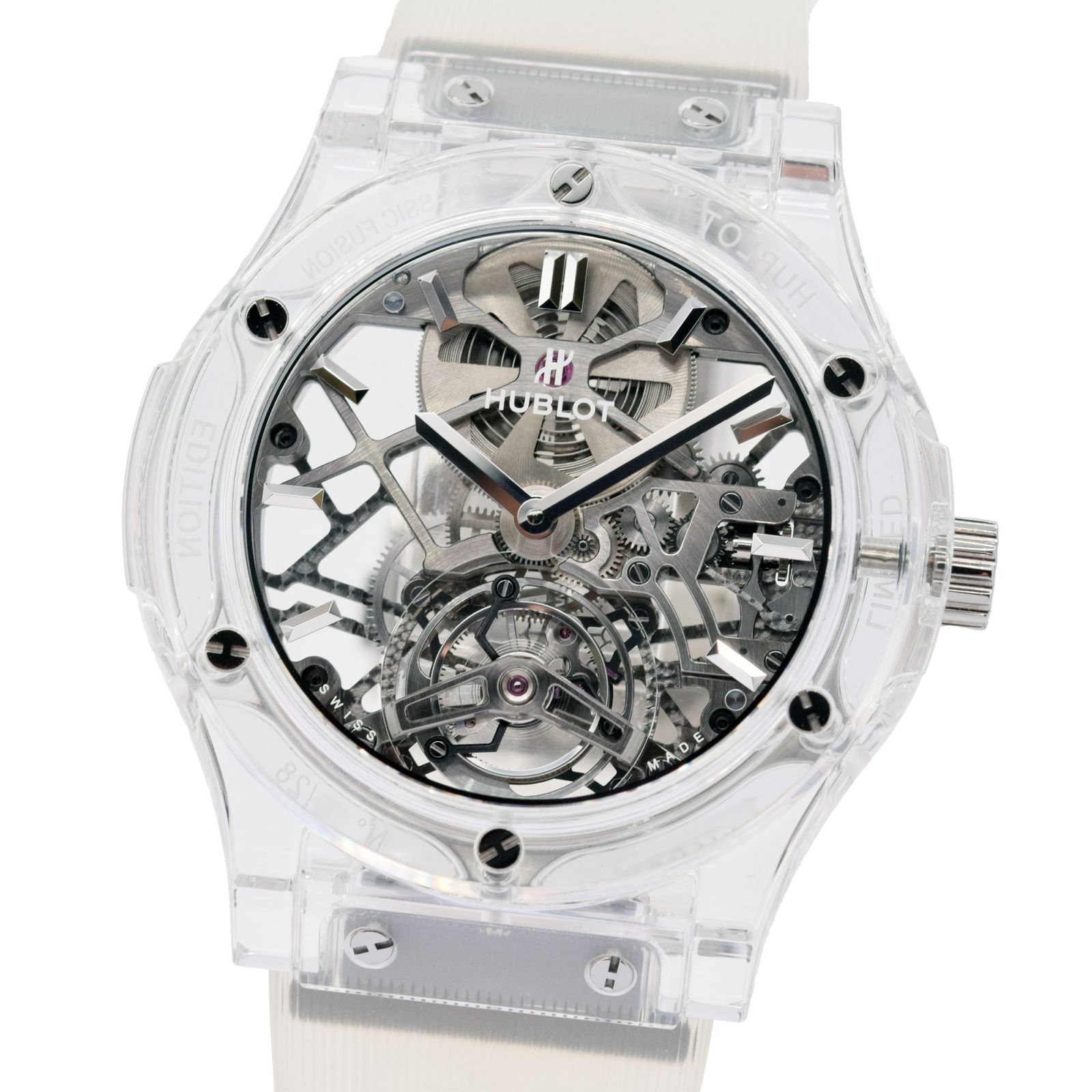 Hublot / ���֥� ���饷�å����ե塼����� �ȥ�����ӥ�� ���ե����� YOSHIDA���ڥ����505.JX.0120.RT.YOS18 28�ܸ��� �ڹ����Ź�߸ˡ�#HK11408